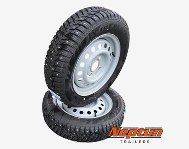 155/70R13 dubbdäck 13" 4x98
