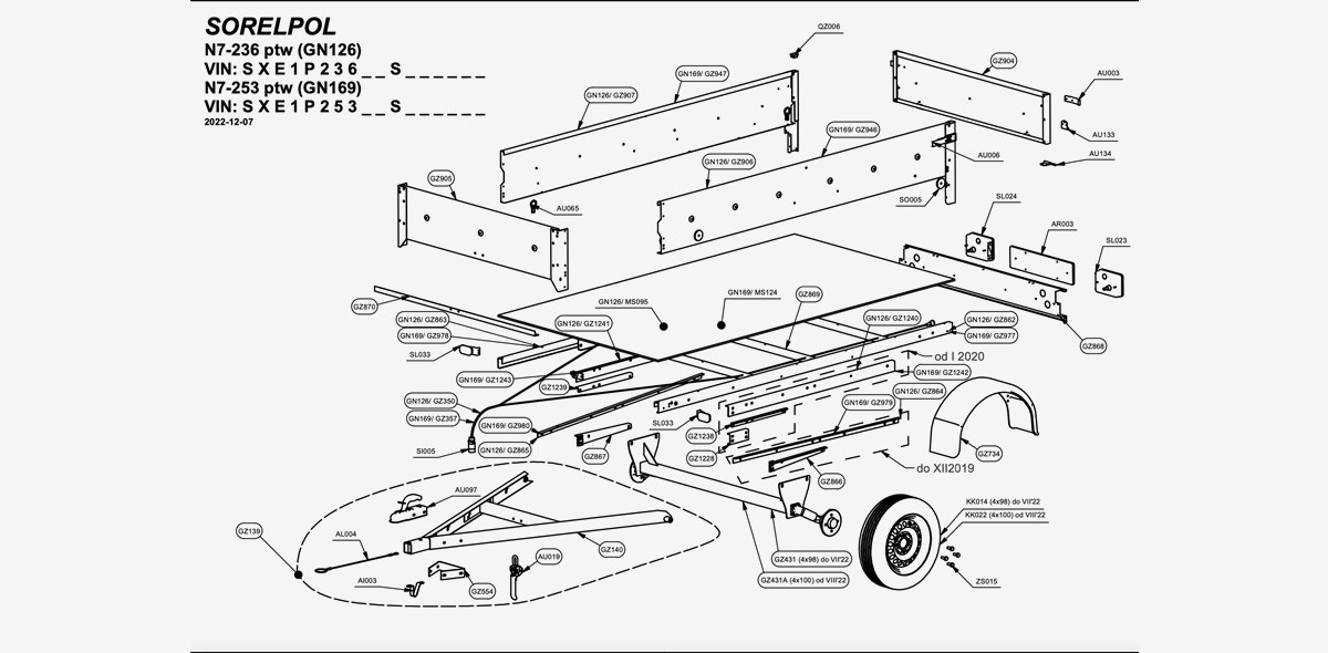 FÖRSTÄRKNINGS STAG HÖGER (GN169)