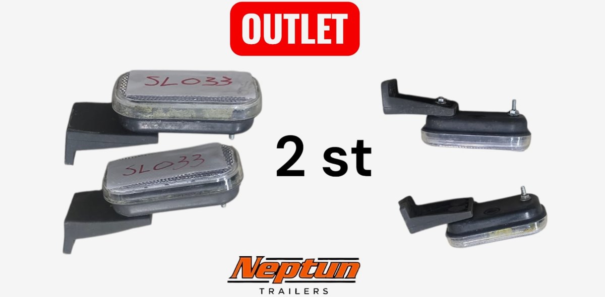 SL033 x2 POSITIONS LAMPA FRAM (VITA / FÄSTE