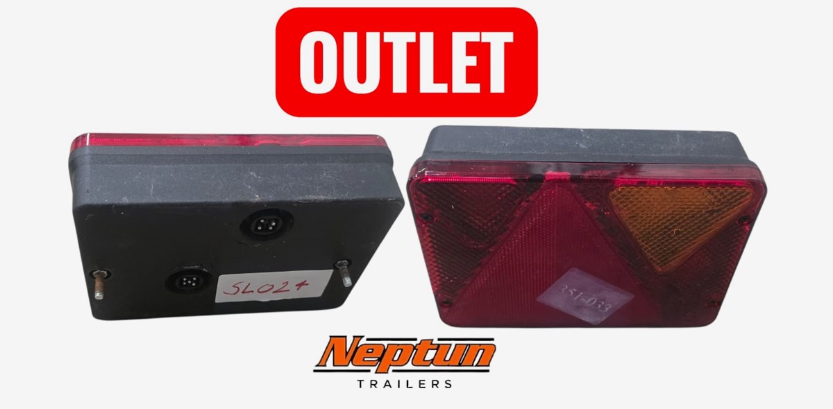 SL024 BAKLYKTA HÖGER (KOMPLETT)