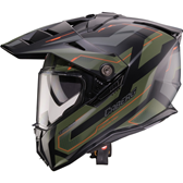 HJÄLM CABERG TANAMI Ranger Mattsvart/Grön/Orange