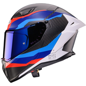 HJÄLM CABERG DRIFT EVO II CARBON Msport Blå/Röd/Vit