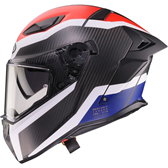 HJÄLM CABERG DRIFT EVO II CARBON Cbr Röd/Vit/Blå