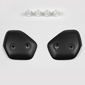 TX SIDE SIDOPLATTOR FROST SVART