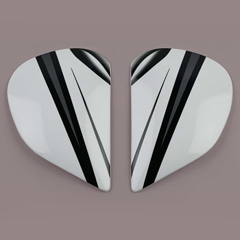 SAJ-SIDOPLATTOR VORTEX SILVER
