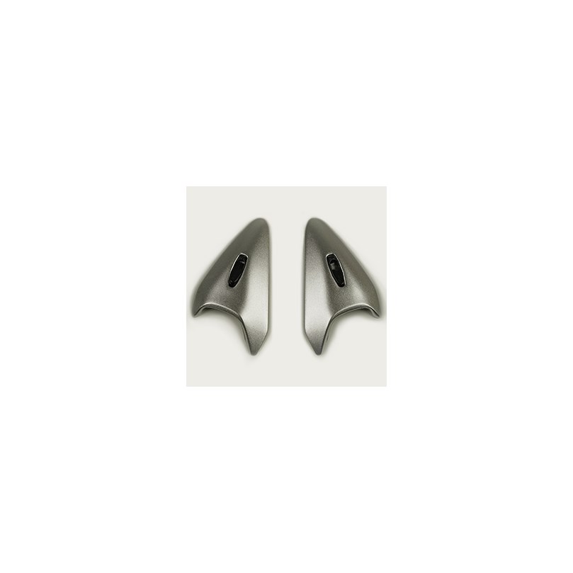 TD-VENTIL FRONT SET ALUMINUM SILVER