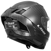 HJÄLM LS2 FF807 DRAGON CARBON Mattsvart