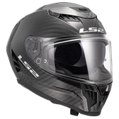 HJÄLM LS2 FF807 DRAGON CARBON Mattsvart