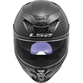 HJÄLM LS2 FF807 DRAGON CARBON Mattsvart