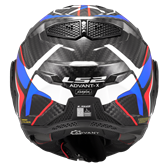 HJÄLM LS2 FF901 ADVANT X CARBON Future Vit/Blå