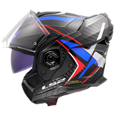 HJÄLM LS2 FF901 ADVANT X CARBON Future Vit/Blå