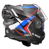 HJÄLM LS2 FF901 ADVANT X CARBON Future Vit/Blå
