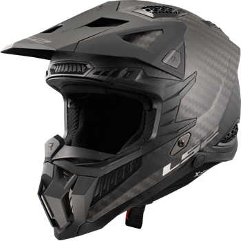 HJÄLM LS2 MX703 X-FORCE CARBON Mattsvart
