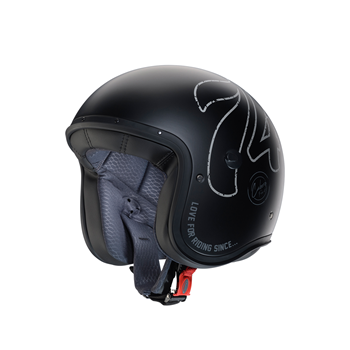 HJÄLM CABERG FREERIDE X X 74 Matt Svart/Antracit