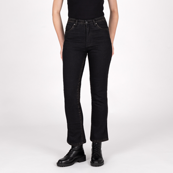 JEANS KNOX CARTMEL KICK FLARE DAM Svartrost