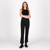 JEANS KNOX CARTMEL KICK FLARE DAM Svartrost