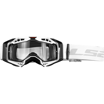 GOGGLE LS2 AURA ENDURO SERIES KLAR LINS Vit