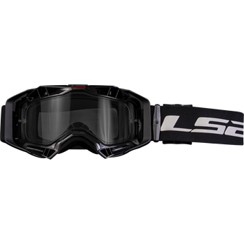 GOGGLE LS2 AURA ENDURO SERIES KLAR LINS Svart