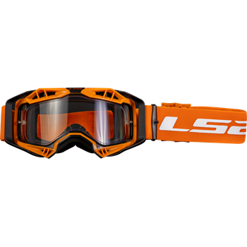 GOGGLE LS2 AURA ENDURO SERIES KLAR LINS Orange