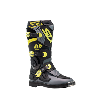 STÖVEL SIDI FLAME Svart/Lime