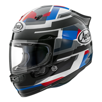 ARAI HJÄLM QUANTIC Abstract Blå
