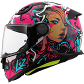 HJÄLM LS2 FF812 KID Cyberg Lila/Cyan