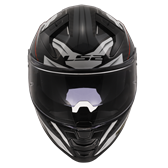 HJÄLM LS2 FF811 VECTOR II CARBON Savage Vit/Röd/Grå