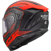 HJÄLM LS2 FF817 CHALLENGER II Dravix Röd