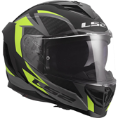 HJÄLM LS2 FF818 STORM III Dynamo Svart/Gul