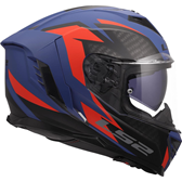 HJÄLM LS2 FF818 STORM III Dynamo Blå/Röd