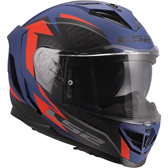 HJÄLM LS2 FF818 STORM III Dynamo Blå/Röd