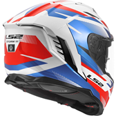 HJÄLM LS2 FF818 STORM III Komai Vit/Blå/Röd