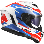 HJÄLM LS2 FF818 STORM III Komai Vit/Blå/Röd