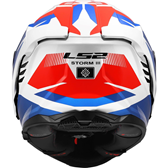 HJÄLM LS2 FF818 STORM III Komai Vit/Blå/Röd