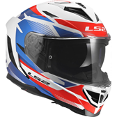 HJÄLM LS2 FF818 STORM III Komai Vit/Blå/Röd