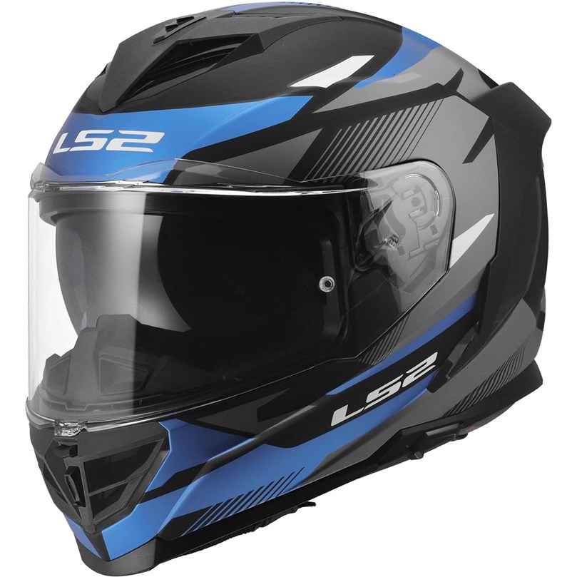 HJÄLM LS2 FF818 STORM III Komai Svart/Blå