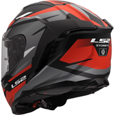 HJÄLM LS2 FF818 STORM III Komai Svart/Röd