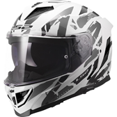 HJÄLM LS2 FF818 STORM III Kaos Vit/Grå