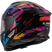 HJÄLM LS2 FF818 STORM III Kaos Svart/Lila/Blå