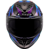 HJÄLM LS2 FF818 STORM III Kaos Svart/Lila/Blå