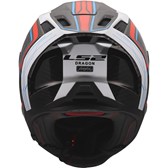HJÄLM LS2 FF807 DRAGON CARBON Subic Vit/Blå/Röd