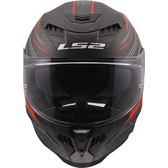 HJÄLM LS2 FF807 DRAGON CARBON Subic Röd