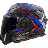 HJÄLM LS2 FF901 ADVANT X CARBON Future Vit/Blå