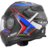 HJÄLM LS2 FF901 ADVANT X CARBON Future Vit/Blå