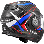 HJÄLM LS2 FF901 ADVANT X CARBON Future Vit/Blå