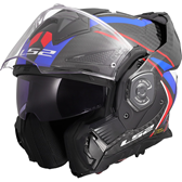 HJÄLM LS2 FF901 ADVANT X CARBON Future Vit/Blå