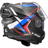 HJÄLM LS2 FF901 ADVANT X CARBON Future Vit/Blå