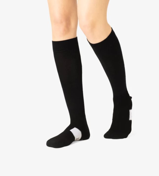 Norr&oslash;na Senja Merino Lightweight Socks Long Caviar - 37-39