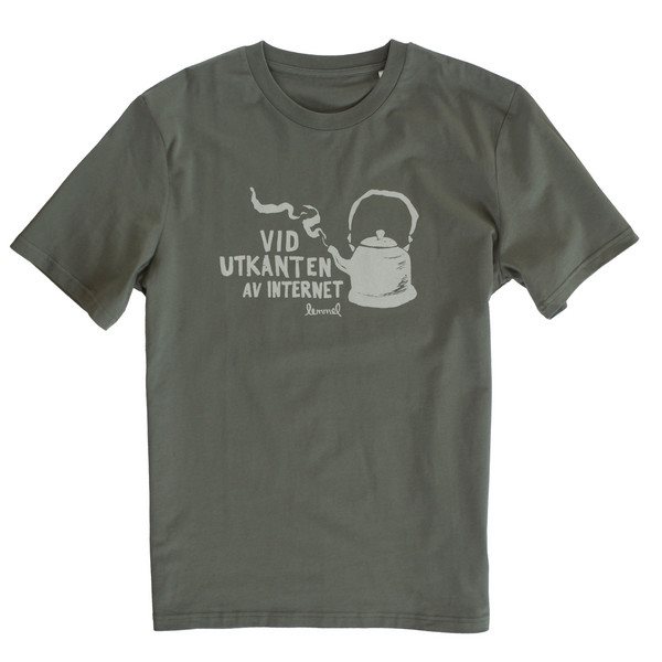 Lemmel Kaffe T-shirt Vid Utkanten - M