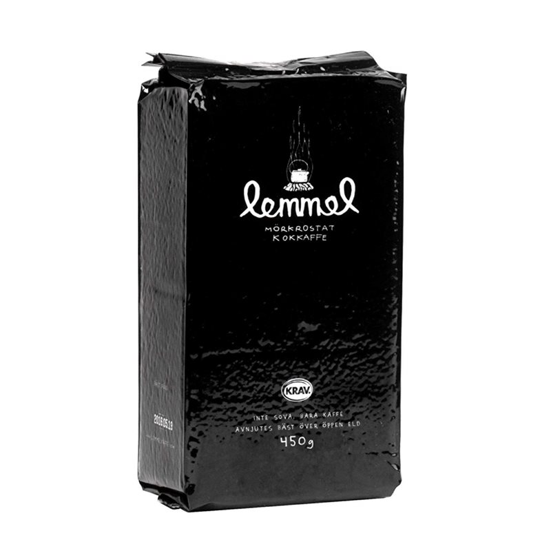 Lemmel Kaffe m&ouml;rkrostad kok eko/KRAV 450 g